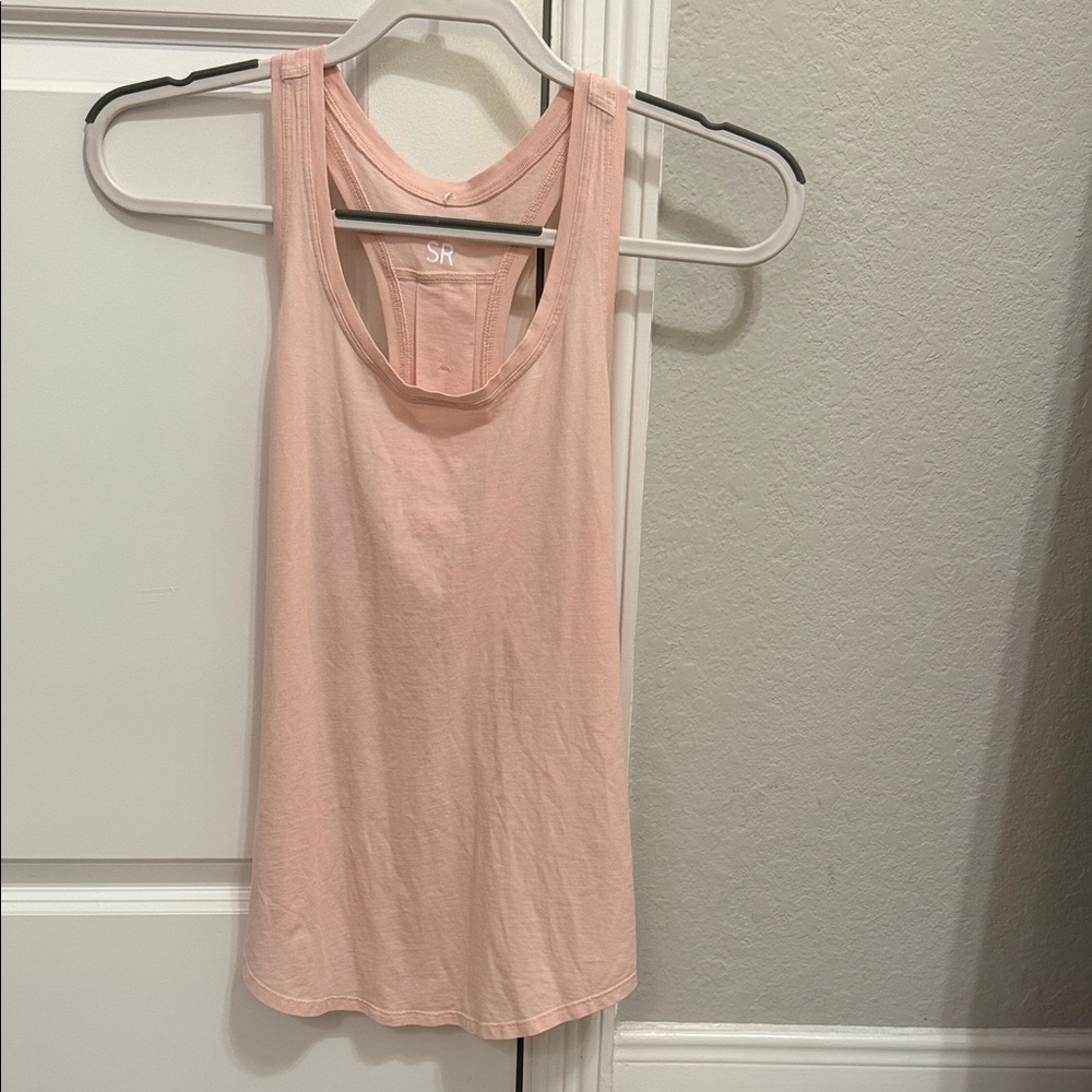 Pink Racerback Tank Top